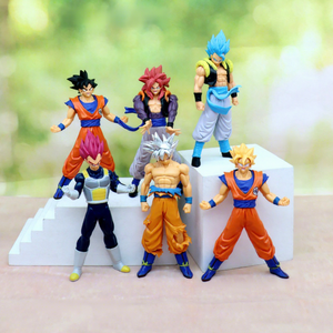 Wholesale 70 Styles 18cm Anime Dragon Z Ball Super Saiyan GoKu Vegeta Trunks PVC Resin Cartoon Toy Action Figures Gift Box - Product Image 1