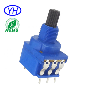 <span class=keywords><strong>De</strong></span> película <span class=keywords><strong>de</strong></span> carbono azul 16mm Dimmer interruptor 10A giratorio <span class=keywords><strong>de</strong></span> alta potencia potenciómetro - Product Image 5