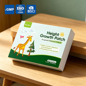 Patchs de croissance pour enfants Enokon aux herbes chinoises, nourrissants, naturels et sûrs, pour la santé des points d'acupuncture, 7x7cm - Product Image 2
