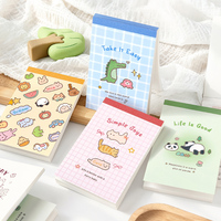 Mini Cuaderno Mr. Paper con Encuadernación Perfecta, Estilo Coreano, Bonito, para la Escuela, Oficina, Diario, Escritura