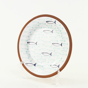 Nouveau design <span class=keywords><strong>en</strong></span> céramique grès cérame rond bon marché assiettes - Product Image 1