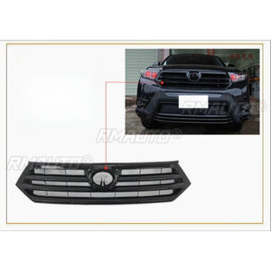 Para Toyota Highlander 2008-2011 2012-2014 2015-2017 Kit de Carrocería Parrilla Delantera de Parachoques Rejilla de Carreras Parte Exterior - Product Image 5