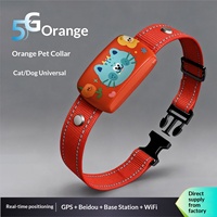 Collier de suivi GPS pour animaux de compagnie Bluetooth/4G/5G WiFi, positionnement étanche, anti-perte, suivi en temps réel, navigation cartographique, clôture électronique