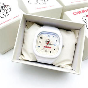 Reloj diario KPOP IVE MINIVE con dibujos animados para estudiantes, reloj resistente al agua Wonyoung Gaeul Yujin REI LIZ, colección de regalos de cumpleaños para fans - Product Image 1