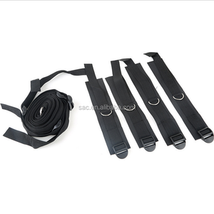SacKnove Productos para adultos Hombre Mujer Juguetes sexuales Cinta Muñeca Tobillo Puños Mujer BDSM Correas Bondage Cama para parejas - Product Image 3