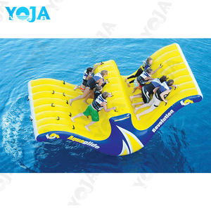Jeux d'aventure gonflables parcours d'obstacles en eau flottante pour centres d'amusement piscines <span class=keywords><strong>parcs</strong></span> aquatiques jouets aquatiques amusants - Product Image 1
