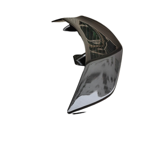 Alerón trasero <span class=keywords><strong>de</strong></span> ABS <span class=keywords><strong>de</strong></span> estilo deportivo universal, Kit <span class=keywords><strong>de</strong></span> modificación <span class=keywords><strong>de</strong></span> aleta trasera sin taladro para coches Sedán, mejora <span class=keywords><strong>de</strong></span> doble rendimiento - Product Image 2