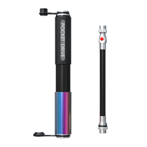 ปั๊มจักรยานขนาดพกพา BOMB 160 PSI ใช้ได้กับทั้งหัว Presta และ Schrader น้ำหนักเบา ผลิตจากอะลูมิเนียม CNC สำหรับการปั่นจักรยาน - Product Image 2