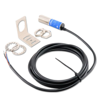 Capteur de proximité inductif à boîtier métallique M12 HG-J18-D50N1, sortie de tension analogique, distance de détection 20 cm, 30 VDC, 3 fils, diffuse