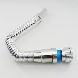 Siphon 1 1/2 pouces et 1 1/4 pouces X 40/50mm Siphon Tube de tuyau de vidange malléable peu encombrant pour <span class=keywords><strong>évier</strong></span> - Product Image 1