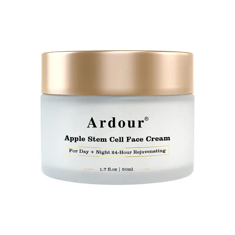 Cosmetics Visibly Improves Skins Tone and Texture Rejuvenating Face Cream With Apple Stem Cells
