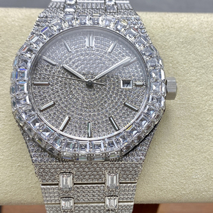 Diamantes de alta calidad Lujosos diamantes de Mozambique Relojes mecánicos personalizables Correas de cerámica Relojes de negocios exquisitos - Product Image 4