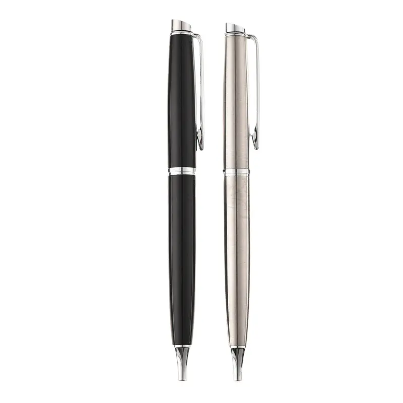 Luxury Business Hotel VIP Gift Stainless Steel Metal Signature Parker Ink Premium Ballpoint Rollerball Pen With Custom Logo