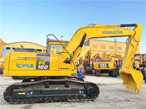 Komatsu รถขุดดิน PC160-7มือสองพร้อมเครื่องยนต์ทรงพลัง - Product Image 2