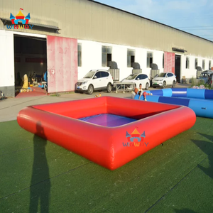 สระว่ายน้ำเป่าลม PVC สำหรับรีสอร์ทโรงแรมความจุ100-500กก. 2025ใหม่ออกแบบได้ตามต้องการ - Product Image 4