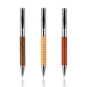 2022新的方格设计木铅笔在木制铅笔盒书写礼品