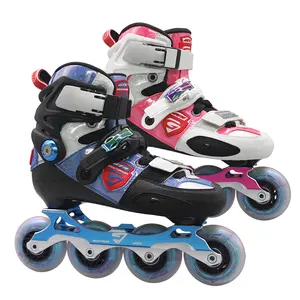 Professional Kids Adjustable 4 Pu Wheel Roller Skating Shoes High Quality Hot Quad Inline Skate For Sale