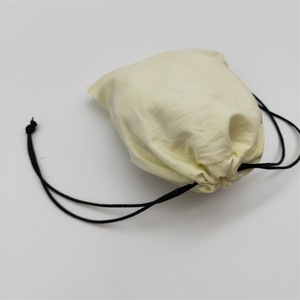 Bolsa de Algodón con Cordón, Bolsa de Lona para Almacenamiento de Accesorios, Ligera, Transpirable, con Impresión de Logotipo Personalizado - Product Image 2
