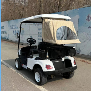 Voiturette de golf 2 places certifiée CE EEC/DOT, batterie lithium 72V, freins à disque, capacité 400-500kg, vitesse 30-50Km/h, autonomie 90km, économique - Product Image 2