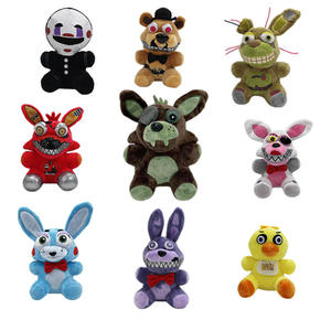 Venta caliente <span class=keywords><strong>Five</strong></span> Night at Freddy Juguetes de animales de peluche Freddy <span class=keywords><strong>Bonnie</strong></span> Bear Foxy Dolls Dibujos animados de peluche Freddy Juguetes de peluche - Product Image 1