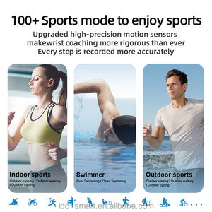 2024 reloj inteligente de moda moderno AMOLED 1Gb Flash precio de fábrica Alexa voz <span class=keywords><strong>Veryfit</strong></span> IP68 resistente al agua BT llamadas para iOS y Android - Product Image 6