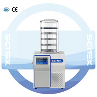 SCITEK Floor Standing Laboratory Congelador Secador Liofilizador Máquina de secado con bomba de vacío