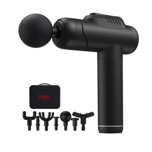 Pistola de Masaje Profesional Inalámbrica con Motor de Escobillas, Control de Temporización, 4 Cabezales de Masaje, 6-8 Horas de Funcionamiento, Venta Directa de Fábrica - Product Image 1