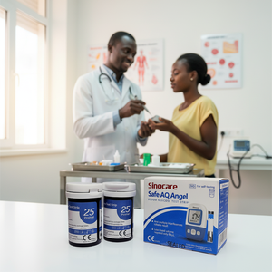 Glucómetro y Tiras Reactivas <span class=keywords><strong>Sinocare</strong></span> Safe AQ Angel - Product Image 2