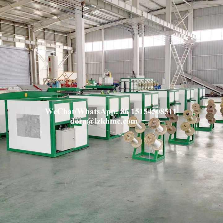 2 in 1 pp Raffia Twine Twisting Spool Winding Machine Agricultural ...