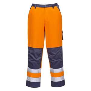PORTWEST - TX51ONRXXL Pantalón de Lyon hi-vis naranja/Azul Marino-EAN 5036108178919 ROPA DE TRABAJO DE 2017 - Product Image 1