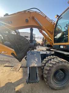 Excavatrice sur pneus Hyundai 210W-9T d'occasion, 90% neuve, haute qualité, bon prix, avec moteur Cummins, Hyundai 210W-9T à vendre - Product Image 6