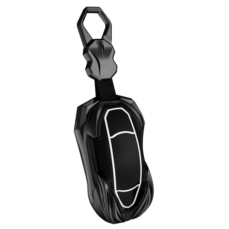 Tesla Key Ring Accessories | Zinc Alloy Car Key Case for Model Y/S