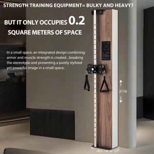 Stazione Multifunzione Commerciale Unisex Smart Intelligente <span class=keywords><strong>per</strong></span> Fitness da Palestra Montata a Parete con Touch Screen e Trainer Completo - Product Image 1