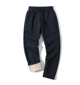 Wholesale Women <strong>Men</strong> Winter Sherpa <strong>Fleece</strong> <strong>Joggers</strong> Women <strong>Jogger</strong> Sweatpants <strong>Men</strong> Custom logo Elastic Waist Warm <strong>Joggers</strong> - Product Image 4
