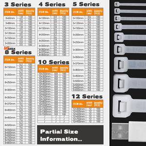 สายผูกไนลอนสำหรับใช้ในบ้านร้านค้าและโรงงาน - Product Image 3