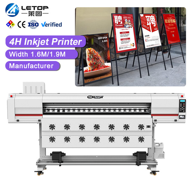 Industrial Inkjet I3200 4 Head Die Printer Large-format Inkjet Printers Eco Solvent