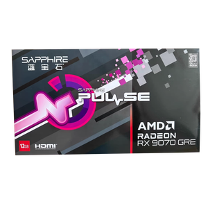 การ์ดจอ 2025 รุ่นใหม่ SAPPHIRE METAL PULSE Radeon 9070 GRE OC 12G PCIe 5.0 VGA 9070GRE GPU RX9070 สำหรับเล่นเกมบนพีซีตั้งโต๊ะ 9070 Gr - Product Image 1