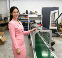Nueva Máquina de Serigrafía Rotativa de Alta Velocidad Totalmente Automática de 3 Estaciones con Sistema de Curado UV, Área de Impresión Máxima de 200x300 mm
