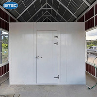 Chambres froides préfabriquées isolées de 50/100/150 mm, congélateurs/refrigeleurs, chambres froides de plain-pied, chambres réfrigérées