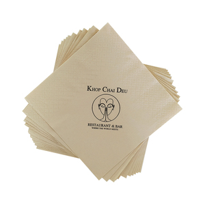 Bán buôn tùy chỉnh 2ply in Cocktail trang trí Bảng Mô bữa ăn tối khăn ăn giấy cho đám cưới - Product Image 6