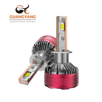 Vente chaude phare LED N12 9005 LED 180w 15000LM avec ventilateurs et système de refroidissement en cuivre un 3 cuivre