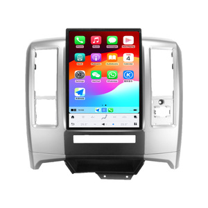 13.8 Inch Android Car Radio for Dodge Ram 2008-2012 Multimedia Video Player GPS Navigation Touch Screen 4G LTE <b>Wireless</b> Carplay - Product Image 1