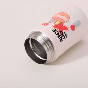 Cartoon Stainless Steel Vacuum Tumbler With <b>Straw</b> For Children Insulated Water <b>Bottle</b> Travel Use - Product Image 6