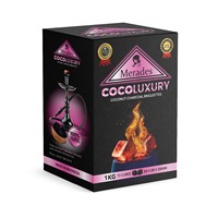 Cachimba de carbón Premium Coco Cáscara de coco de lujo Cubo de Cachimba de carbón Forma personalizada hexagonal 2,5% Contenido de ceniza para Shisha