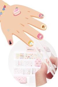 Kit Complet d'Autocollants Tatouages pour <span class=keywords><strong>Ongles</strong></span> Enfants Motifs Dessins Animés Sûr Non Toxique Imperméable Facile à Poser et Retirer Jouet Beauté Parent-Enfant - Product Image 3