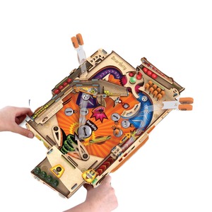 <span class=keywords><strong>Juego</strong></span> de Madera DIY: Placa Educativa Científica, Juguetes Didácticos, Juguetes Educativos para Adultos y Niños, <span class=keywords><strong>Juego</strong></span> STEM de Canicas Montables a Mano - Product Image 6