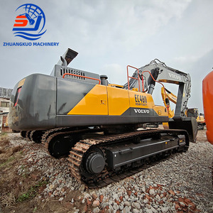 Excavadora de cadenas Volvo EC480D de 48 toneladas fabricada en Suecia, máquina pesada para movimiento de tierras, excavadora Volvo EC480 en venta - Product Image 1