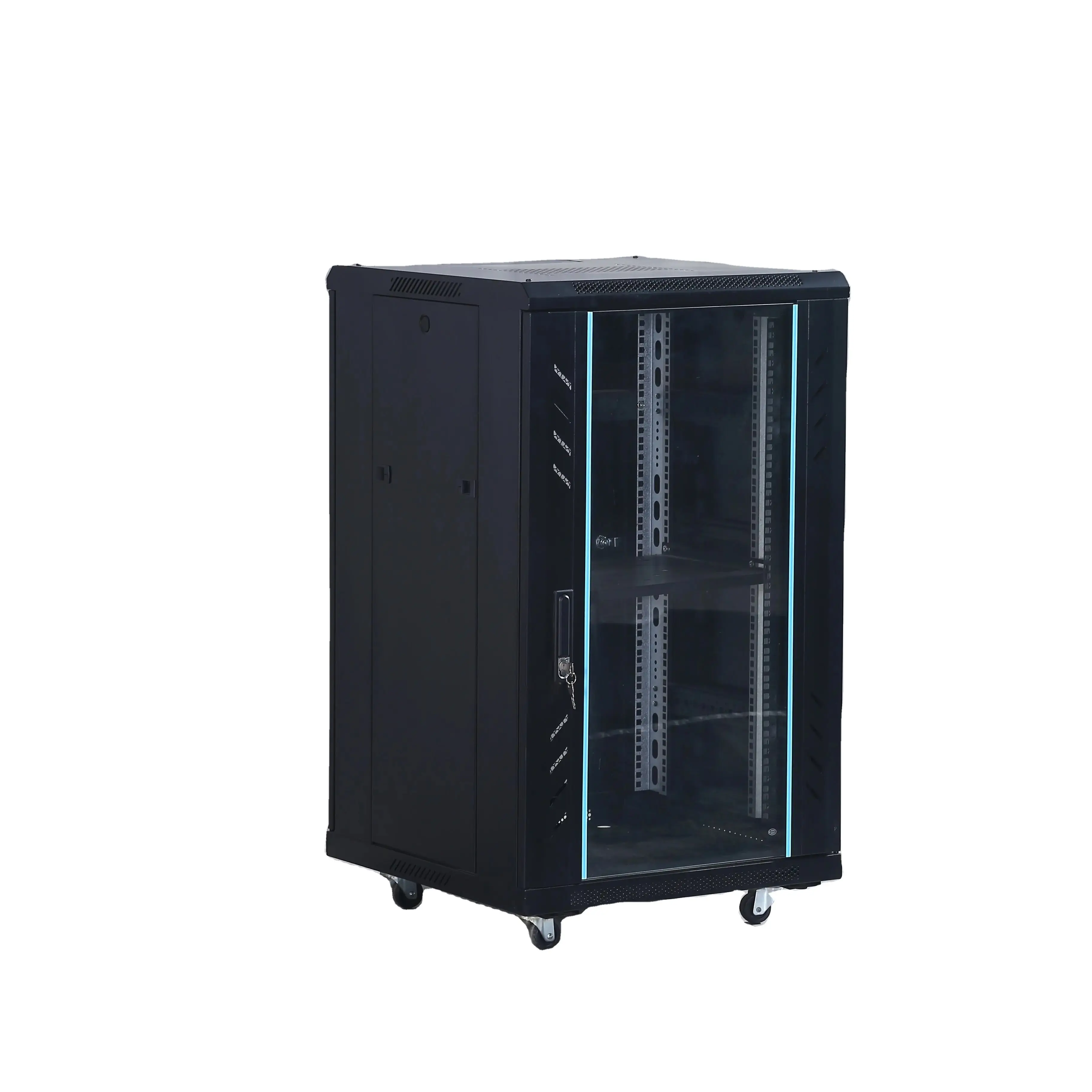 6U 9U 12U 18u 22u 27U tiêu chuẩn 19 inch trung tâm dữ liệu máy chủ RACK 42U tầng thường vụ cửa kính ddf Mạng tủ