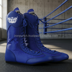 IRON PUNCH Pro Classic High-Top Boxing Shoes-Summer/Spring/Autumn - Product Image 3