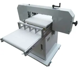 Commerciële Automatische Elektrische Broodje Hamburger Slicer Brood Snijmachines